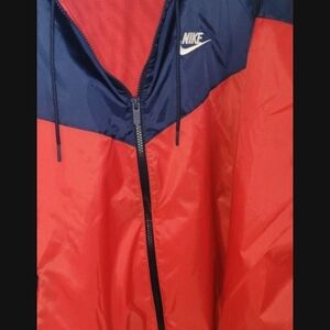 Nike Red Mesh Athletic Top